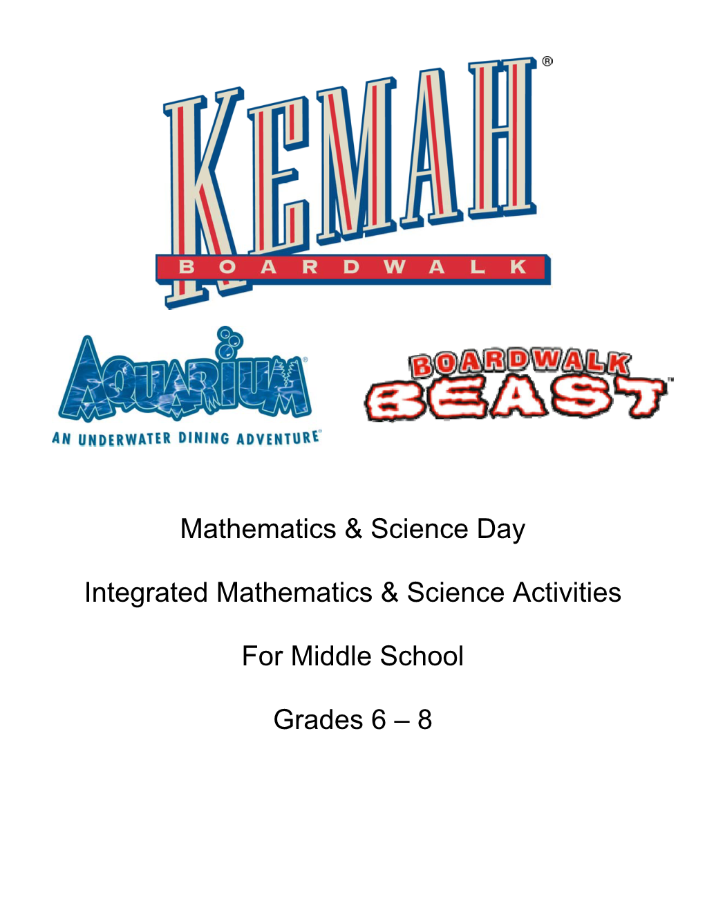 Math & Science Workbook