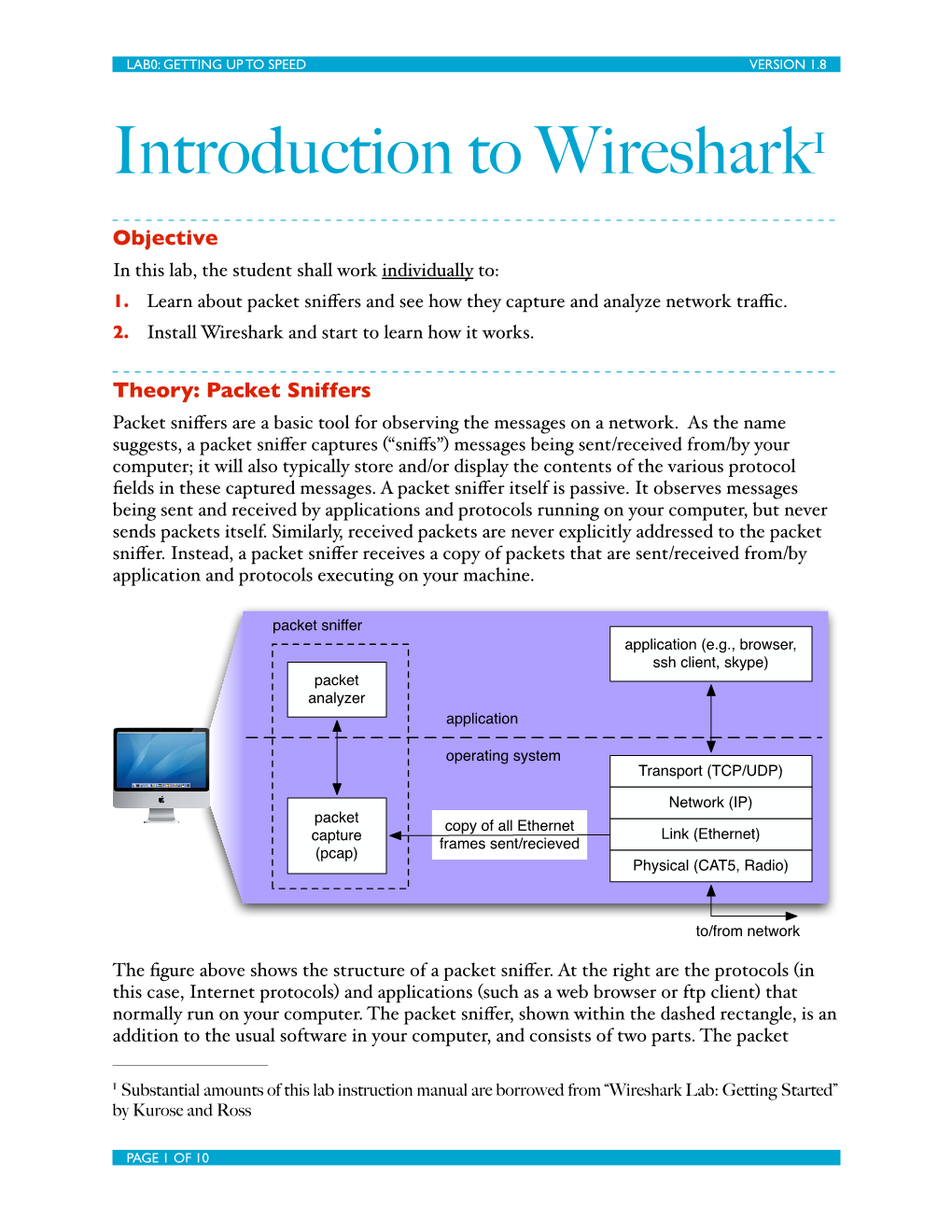 Introduction to Wireshark 1