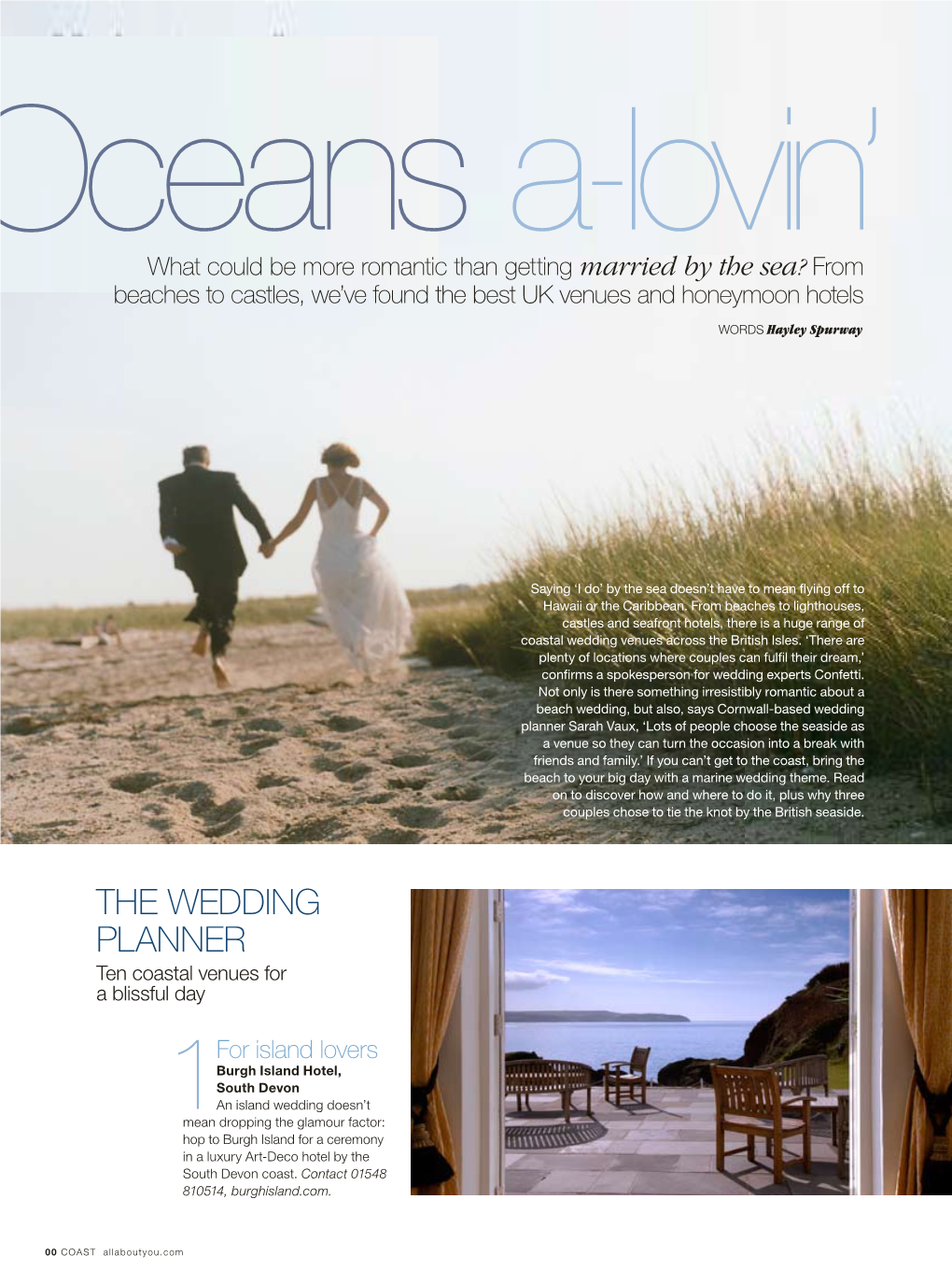 The Wedding Planner Ten Coastal Venues for a Blissful Day
