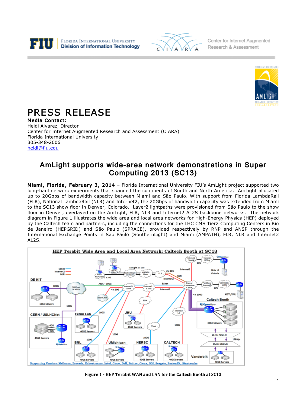 SC13 Amlight Press Release Final