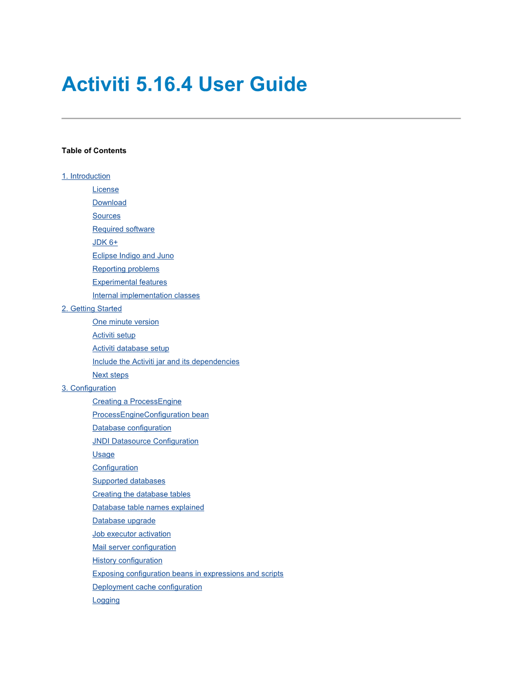 Activiti 5.16.4 Workflow Engine User Guide