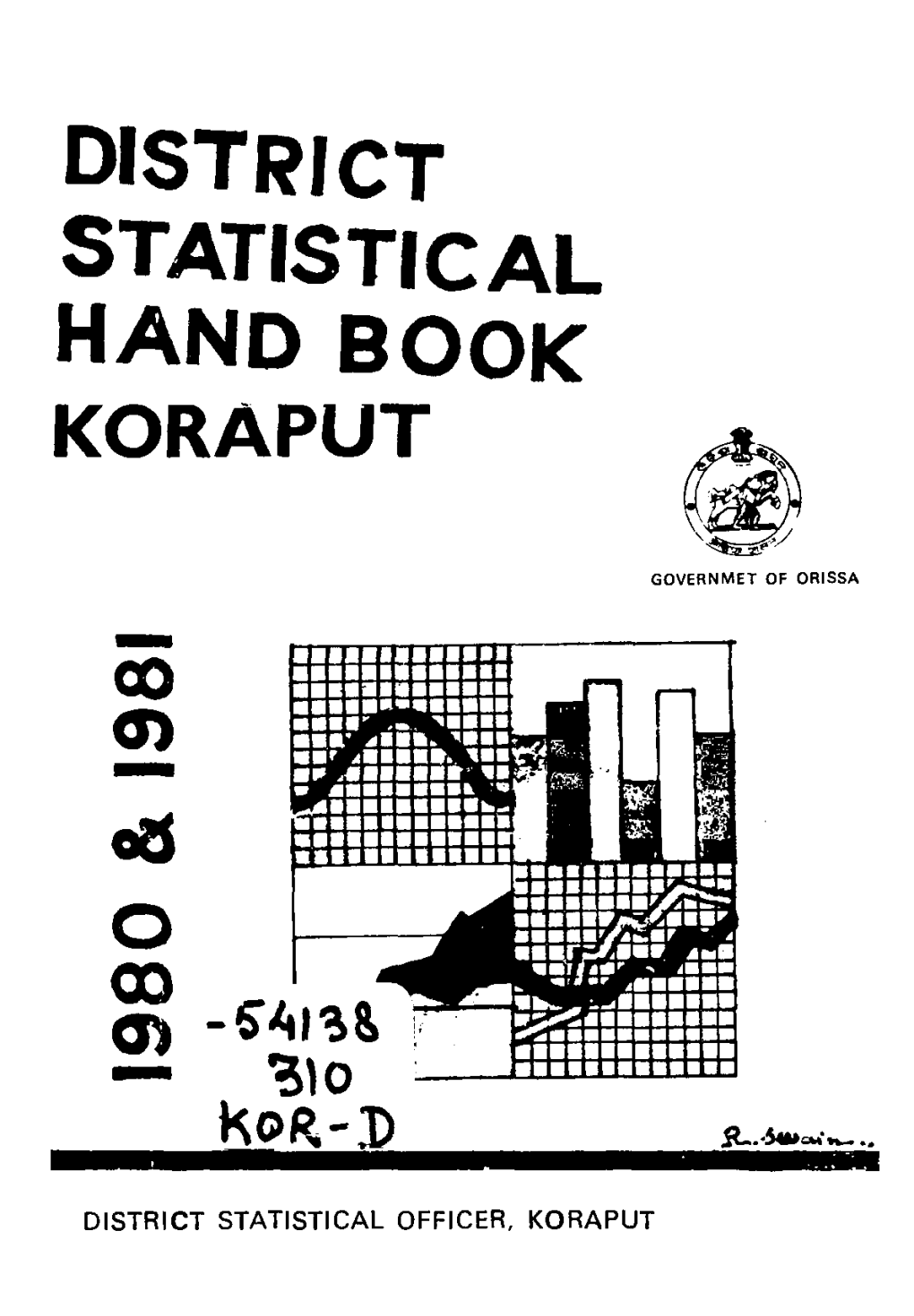 District STATISTICAL HAND BOOK KORAPUT