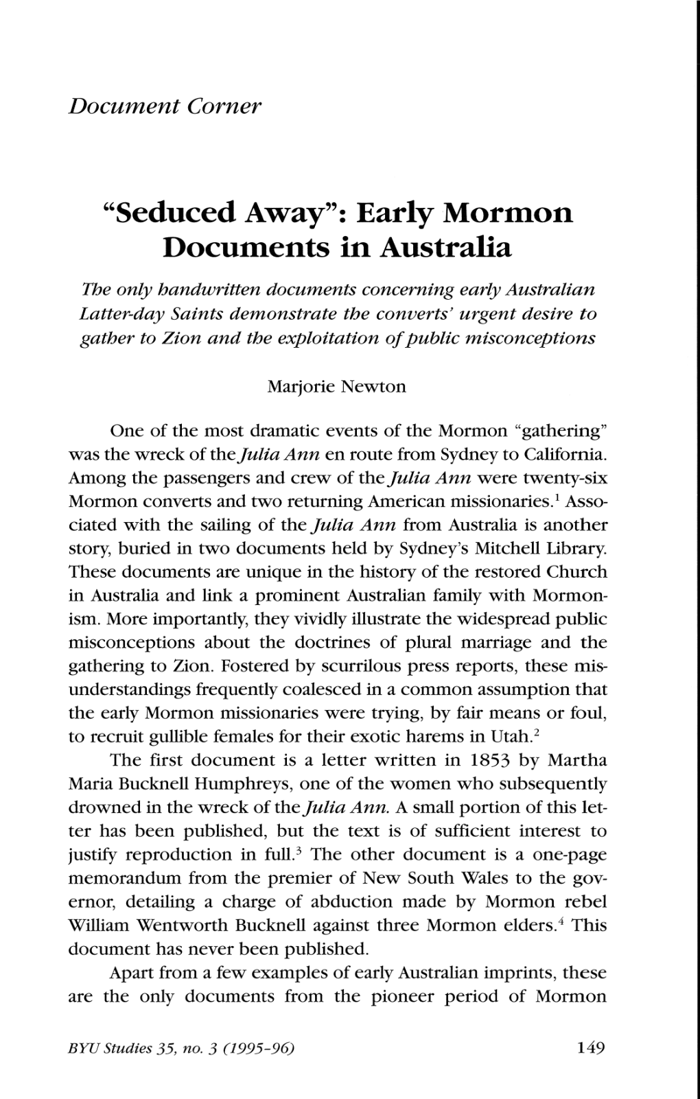 Documents in Australia