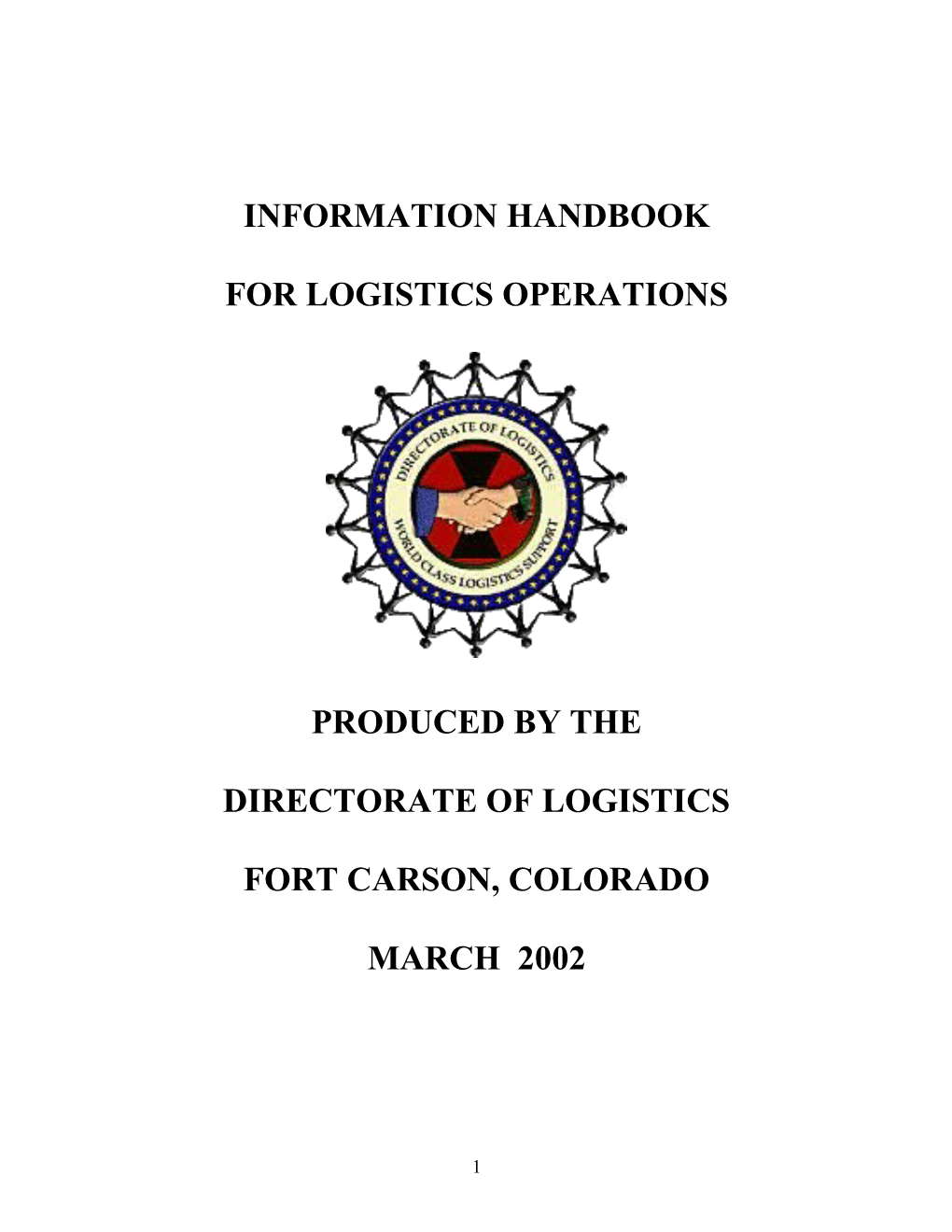 Information Handbook