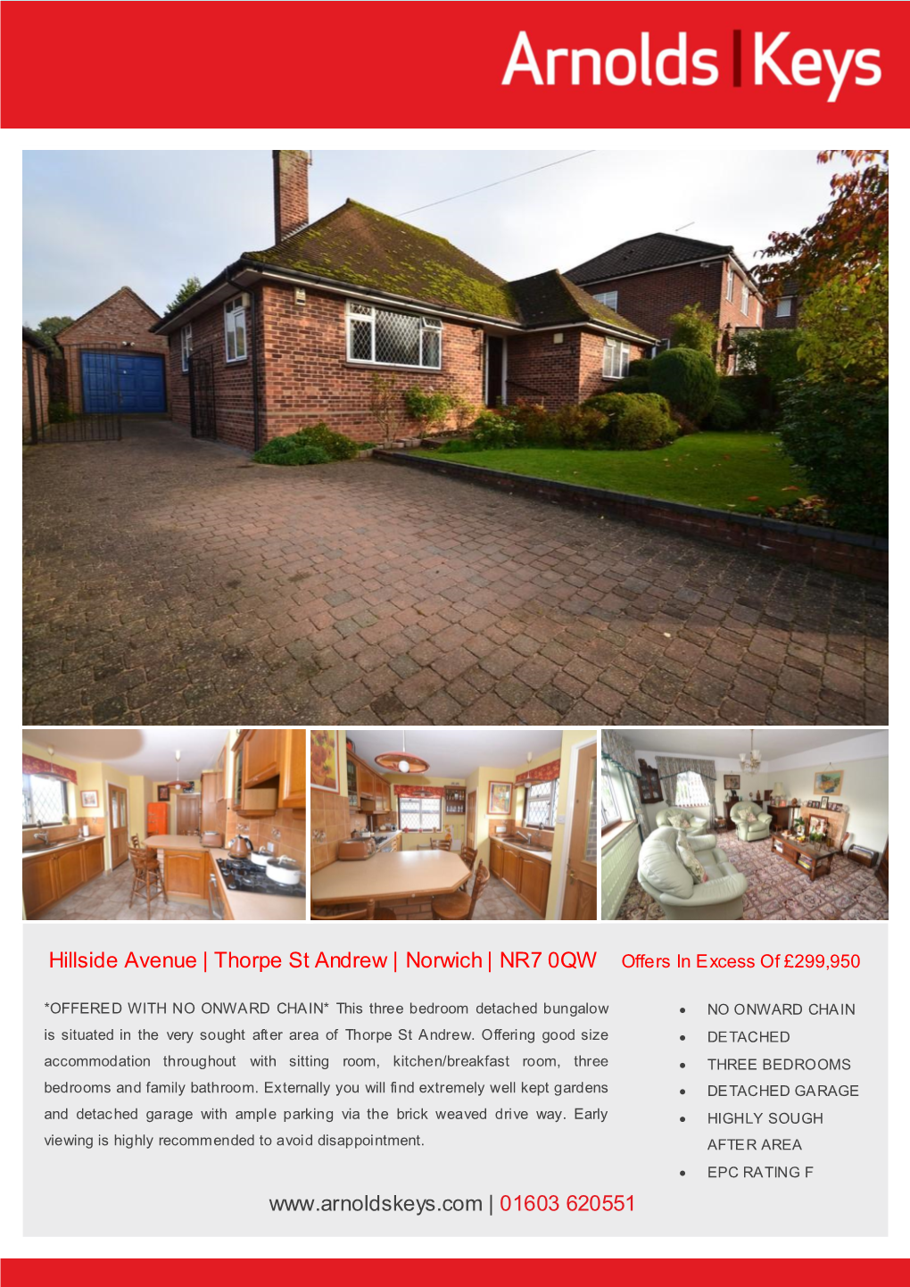 Thorpe St Andrew | Norwich | NR7 0QW Offers in Excess of £299,950
