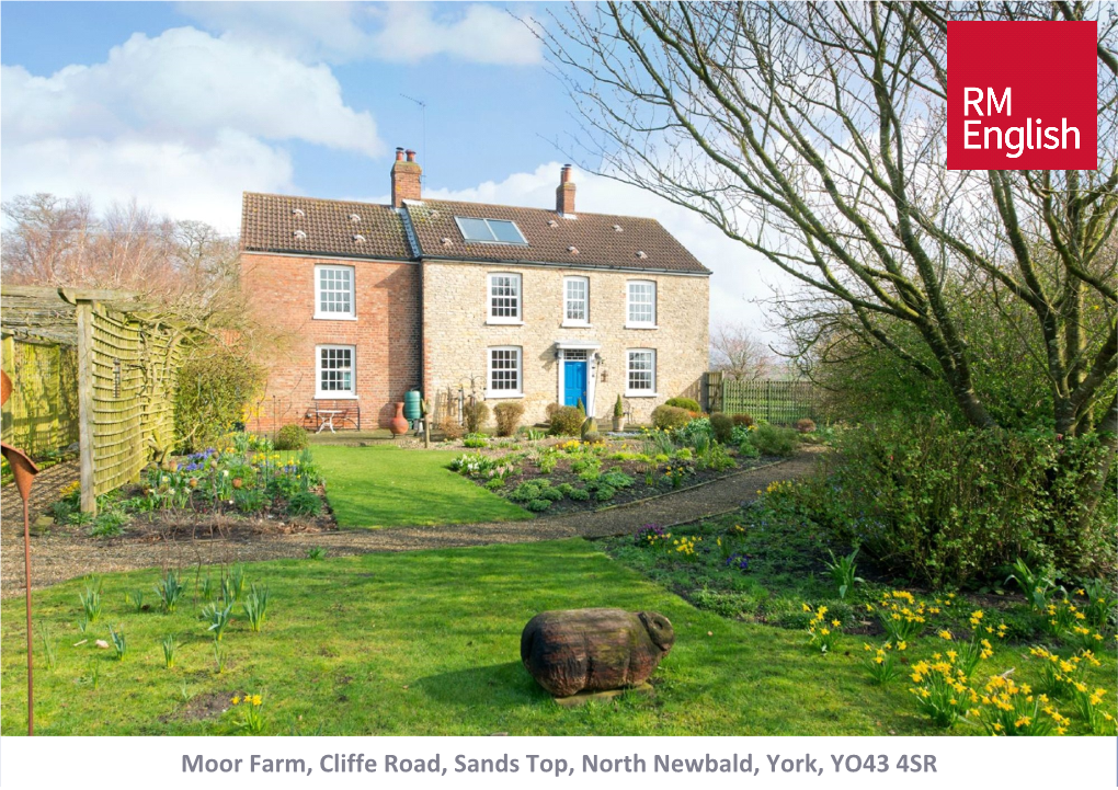 Moor Farm, Cliffe Road, Sands Top, North Newbald, York, YO43