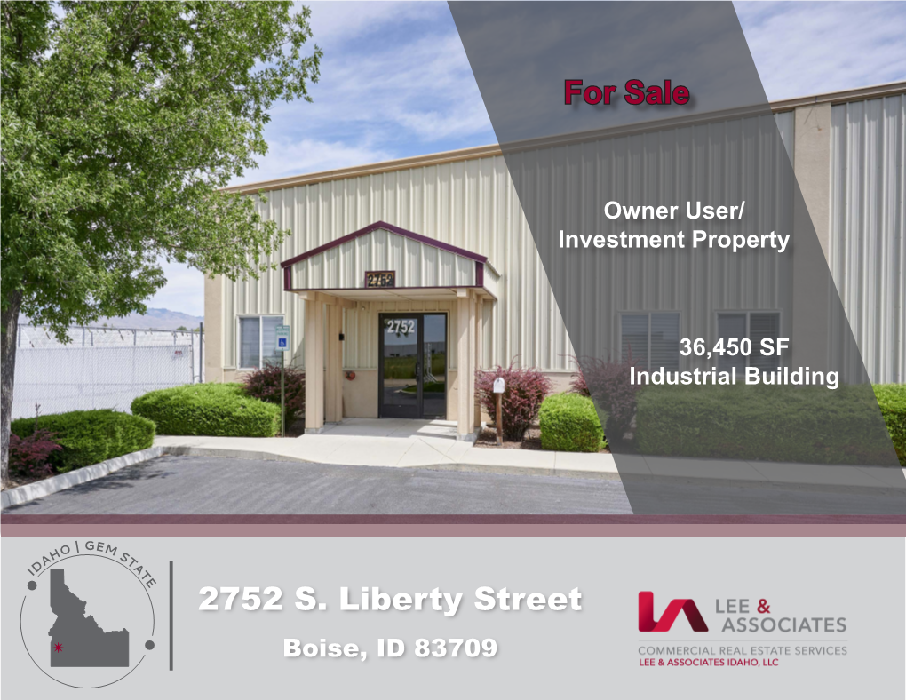 2752 S. Liberty Street for Sale