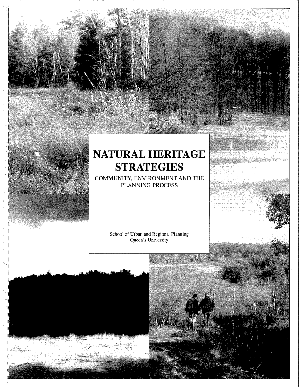Natural Heritage Strategies Community, Environment and the Planning Process