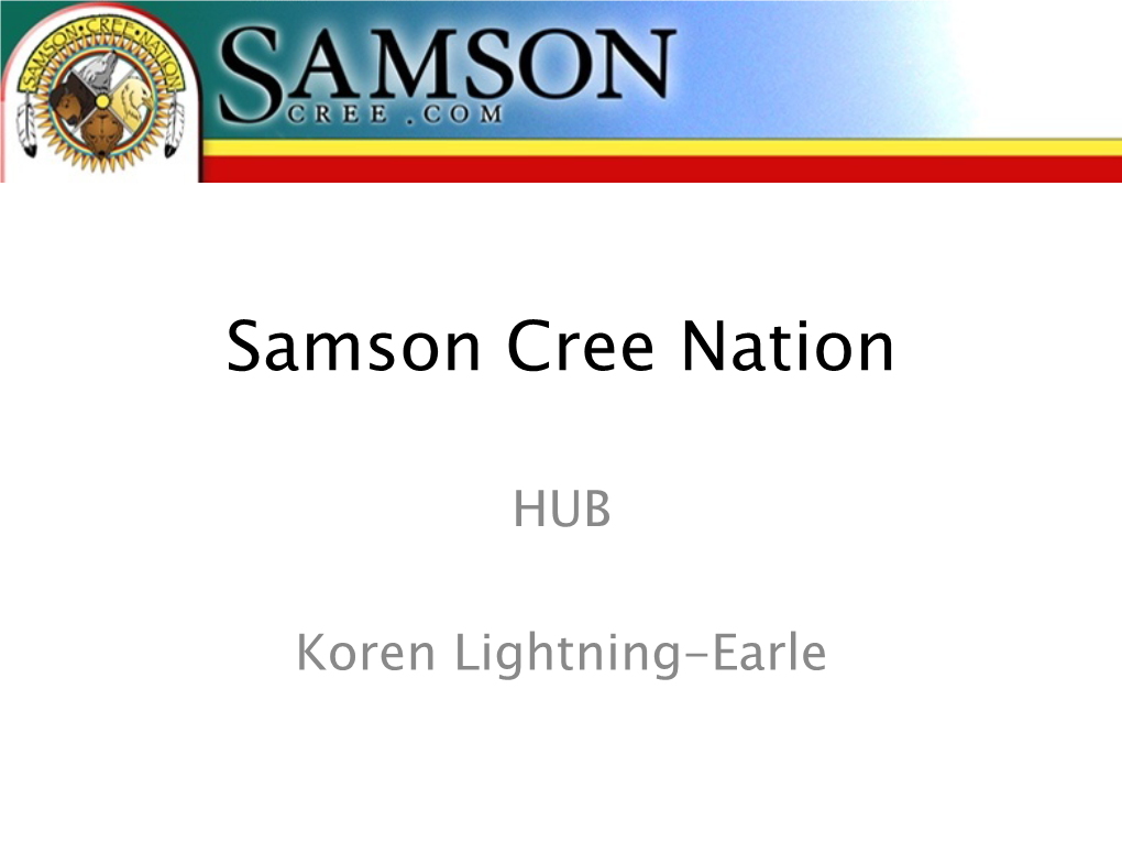 Samson Cree Nation