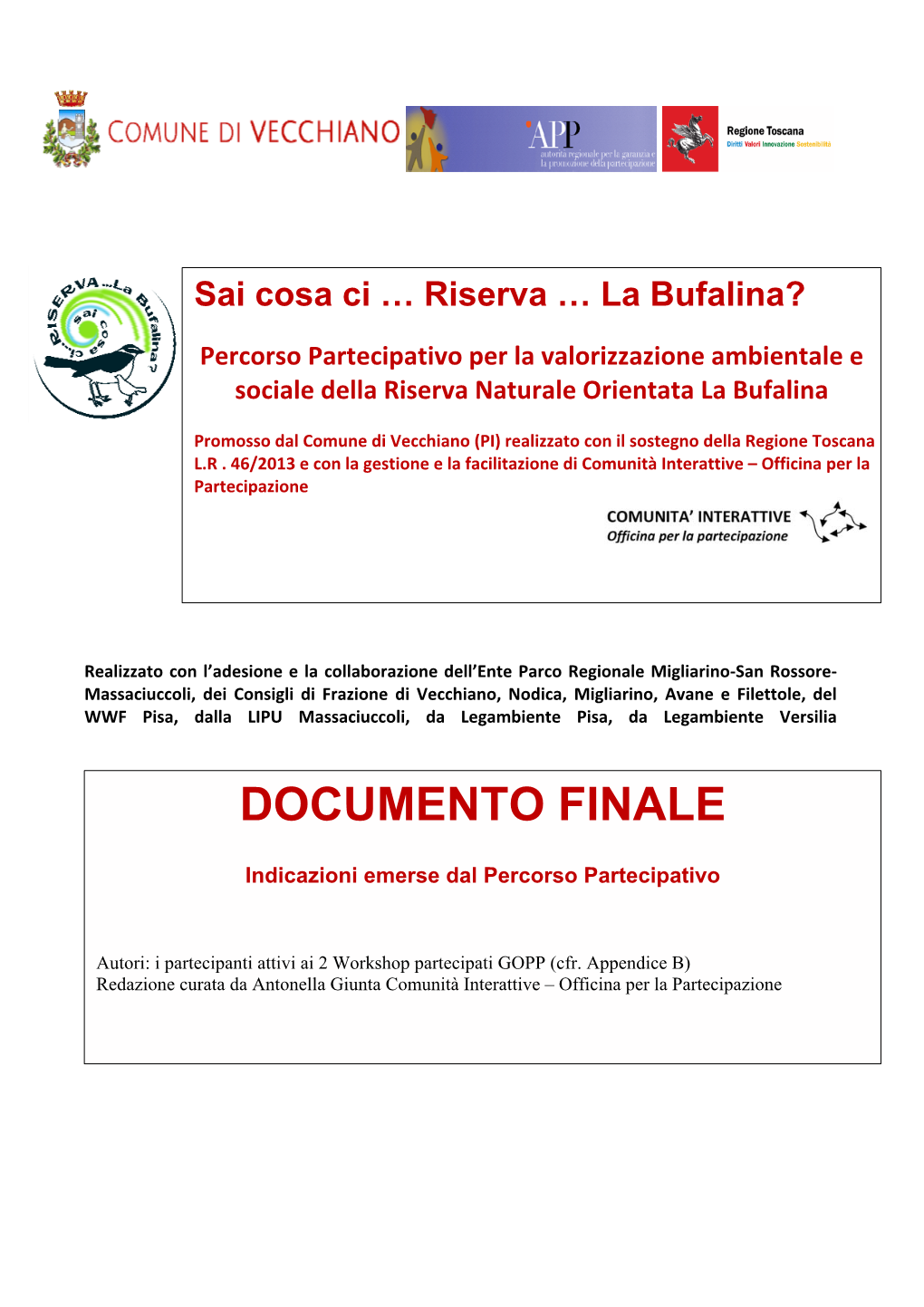 Documento Finale