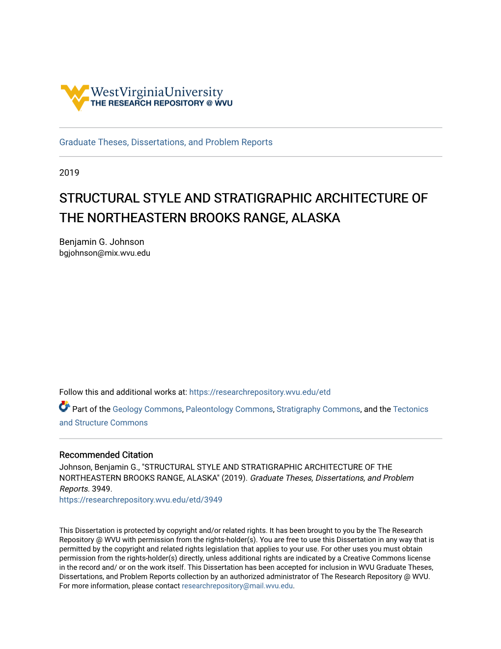 Structural Style and Stratigraphic Architecture of the Northeastern Brooks Range, Alaska