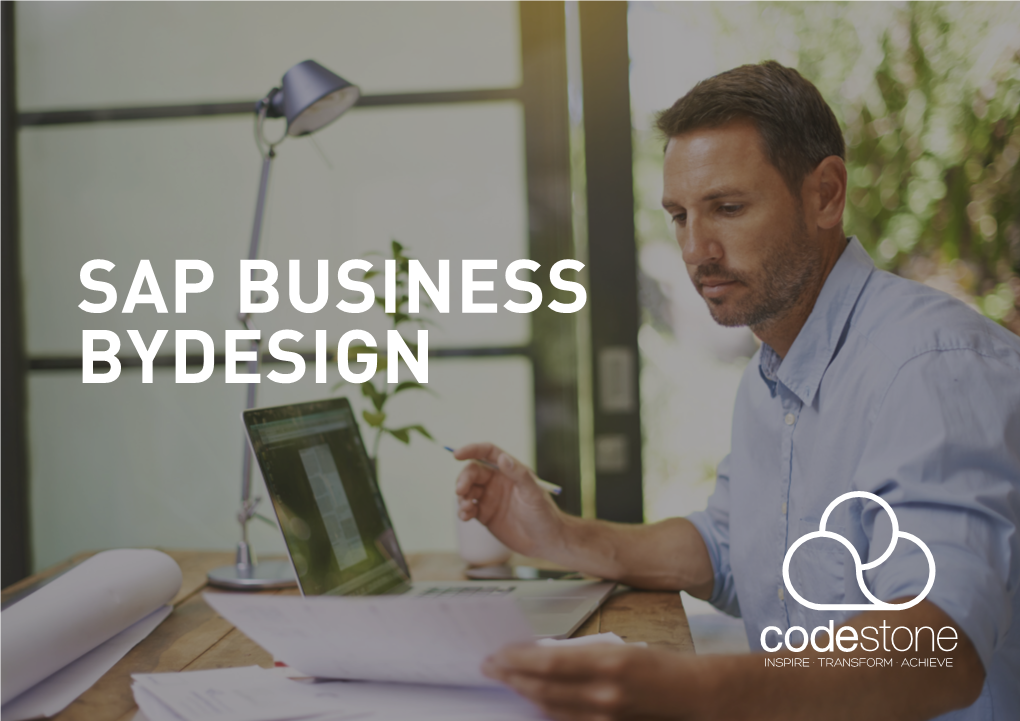 Sap Business Bydesign the Triggers of Change