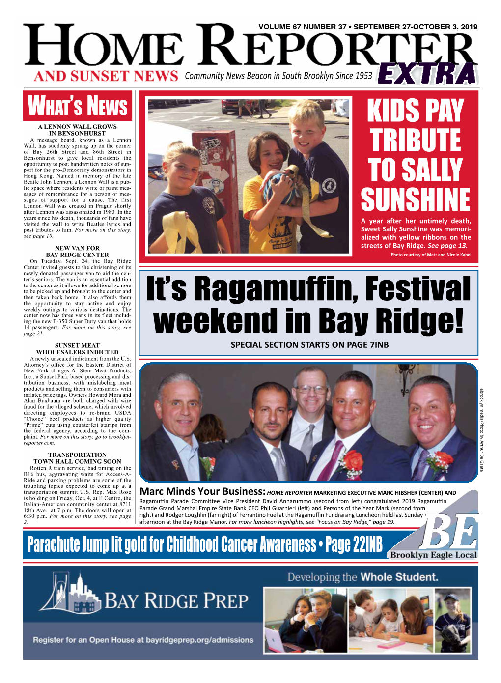 It's Ragamuffin, Festival Weekend in Bay Ridge!