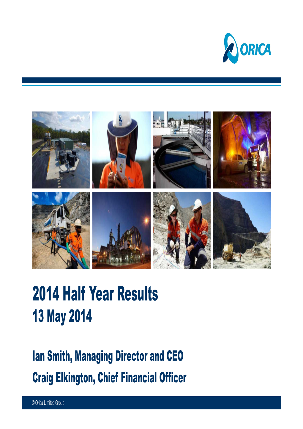 2014 Half Year Results Presentation