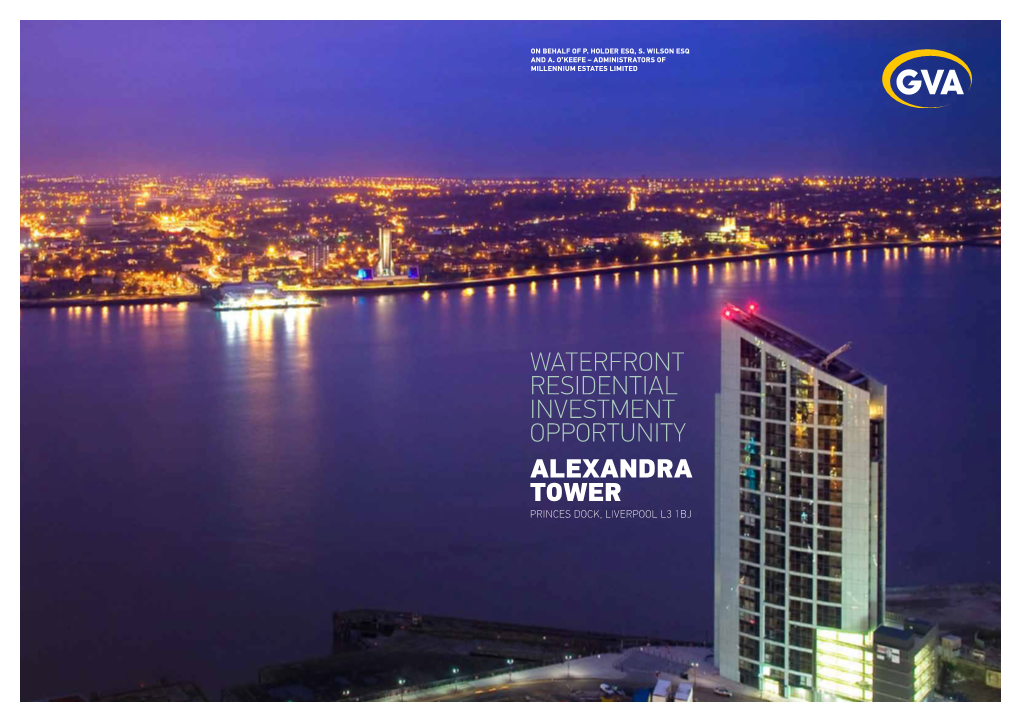 Alexandra Tower Waterfront Residential Investment Opportunity