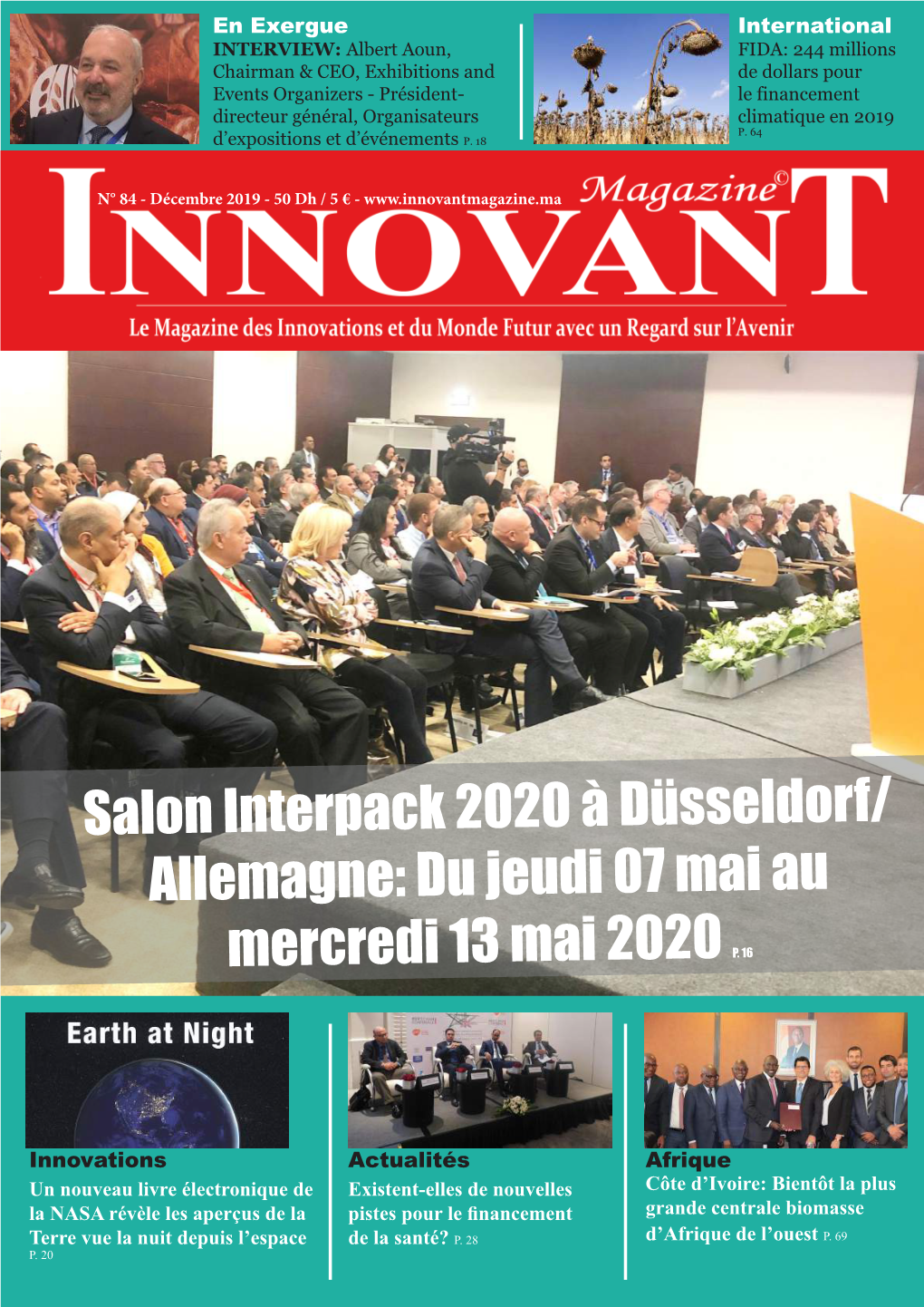 Salon Interpack 2020 À Düsseldorf/ Allemagne: Du Jeudi 07 Mai Au Mercredi 13 Mai 2020 P