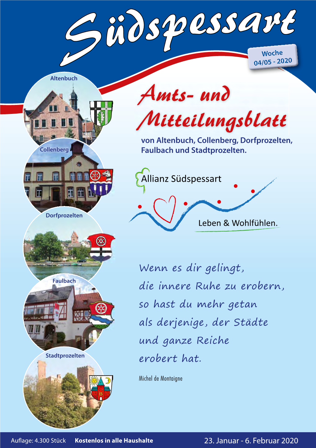Südspessart Vom 23.1.2020 – Seite 2 Gemeinde Altenbuch Amtlich - Altenbuch Amtlich Amtliches