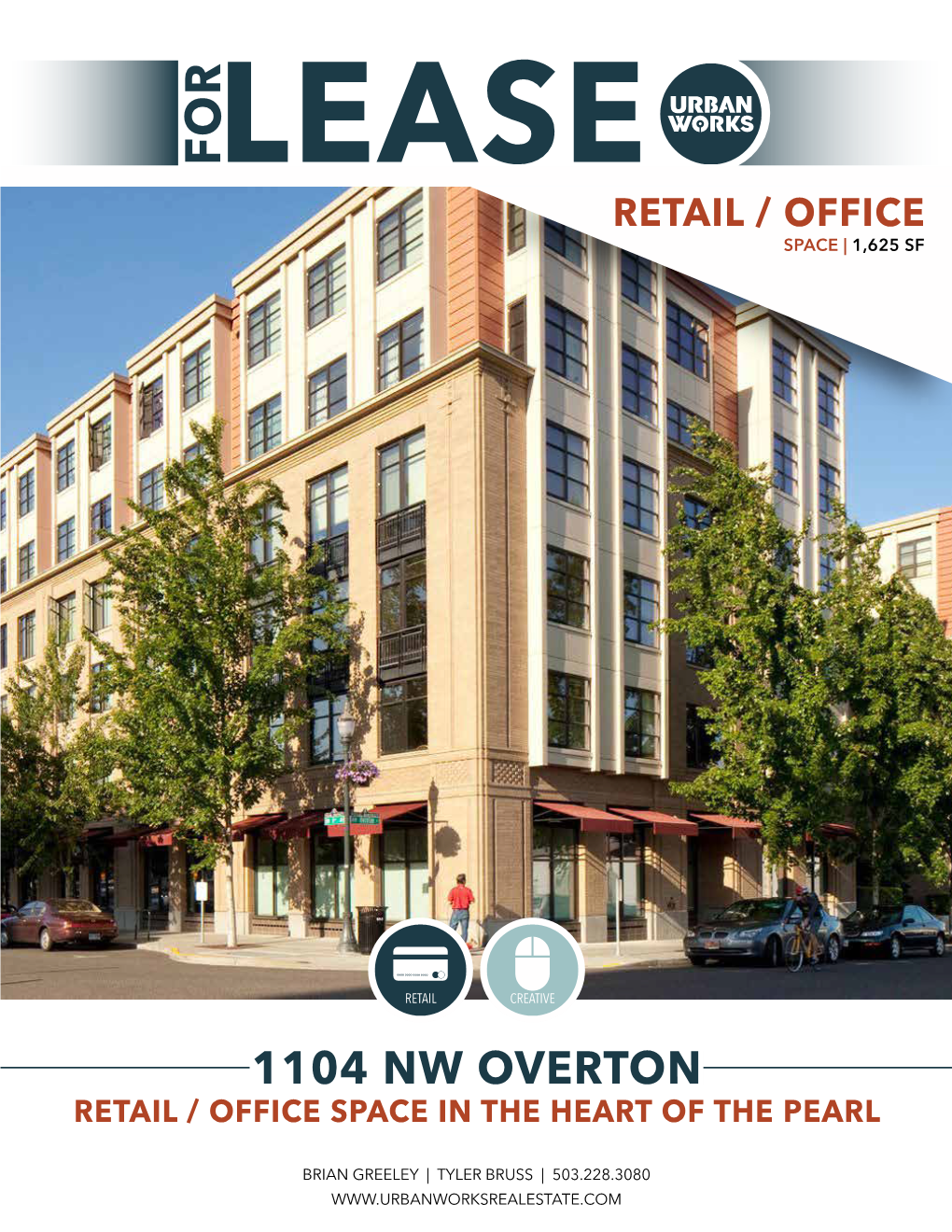 1104 Nw Overton Retail / Office Space in the Heart of the Pearl