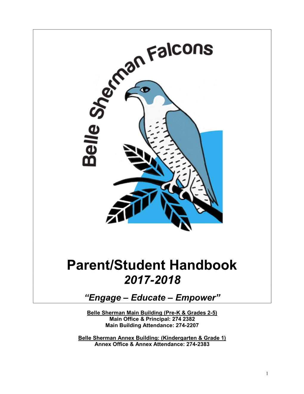 Parent/Student Handbook 2017-2018