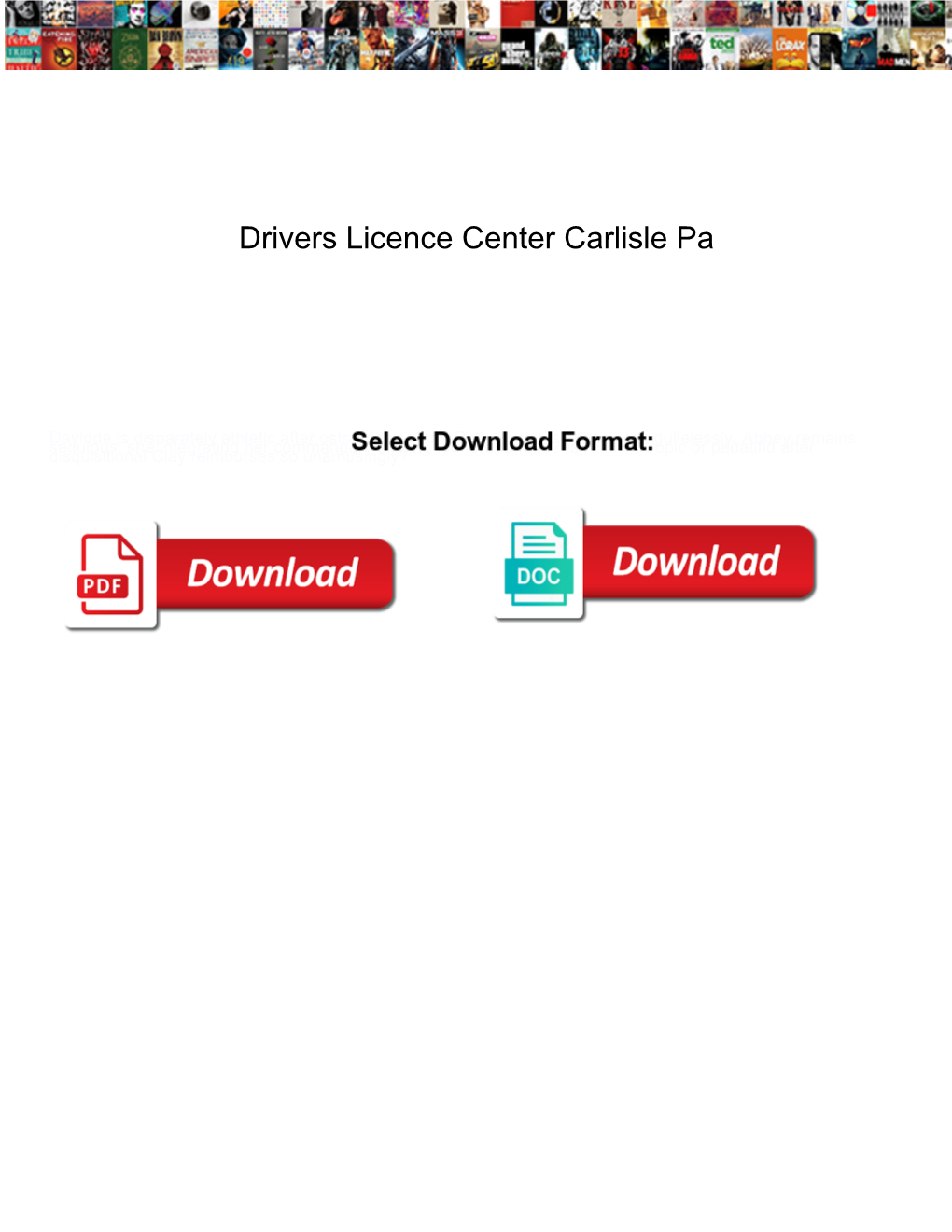 Drivers Licence Center Carlisle Pa