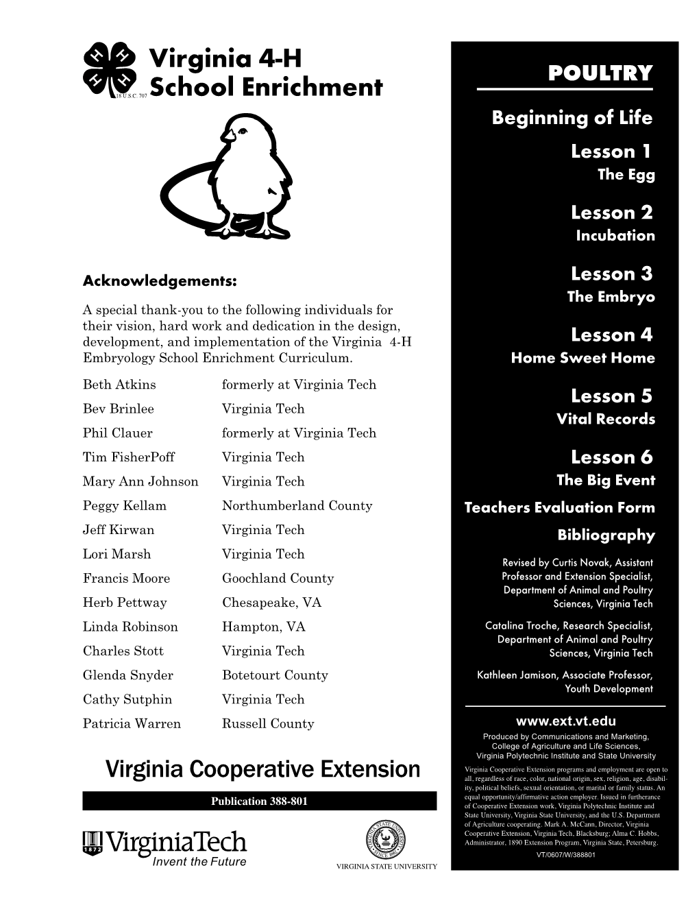 Virginia 4-H School Enrichment