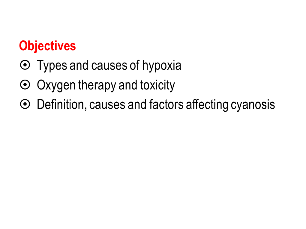 Hypoxic Hypoxia
