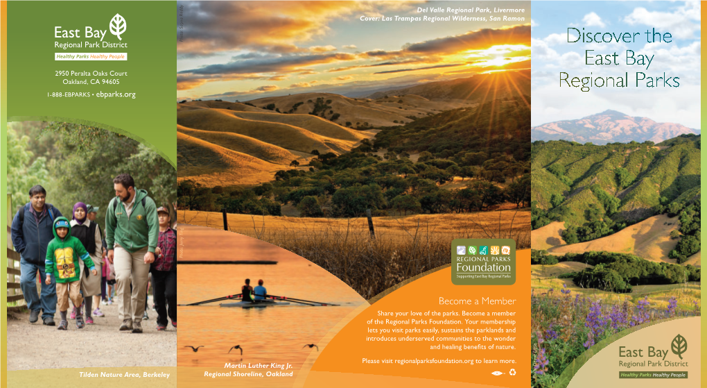 Discover the East Bay Regional Parks