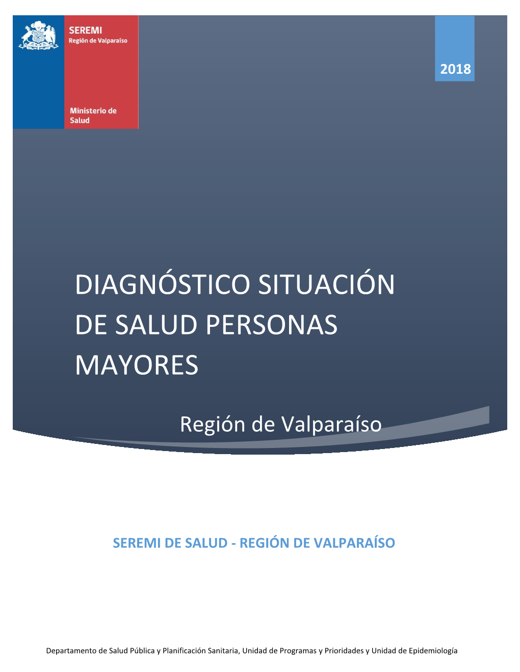 Diagnóstico Situación De Salud Personas Mayores