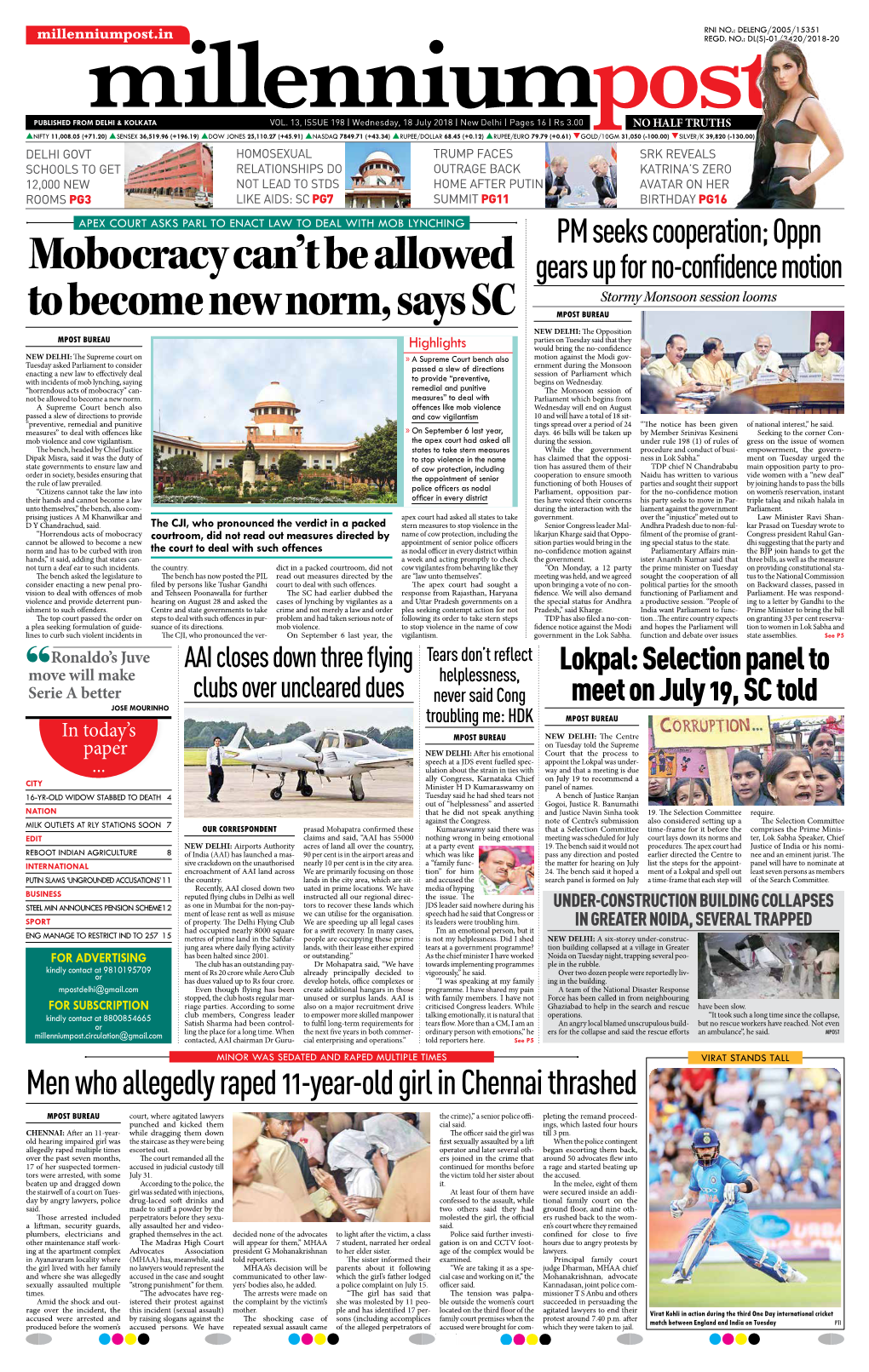 Mobocracy Can't Be Allowed to Become New Norm, Says SC