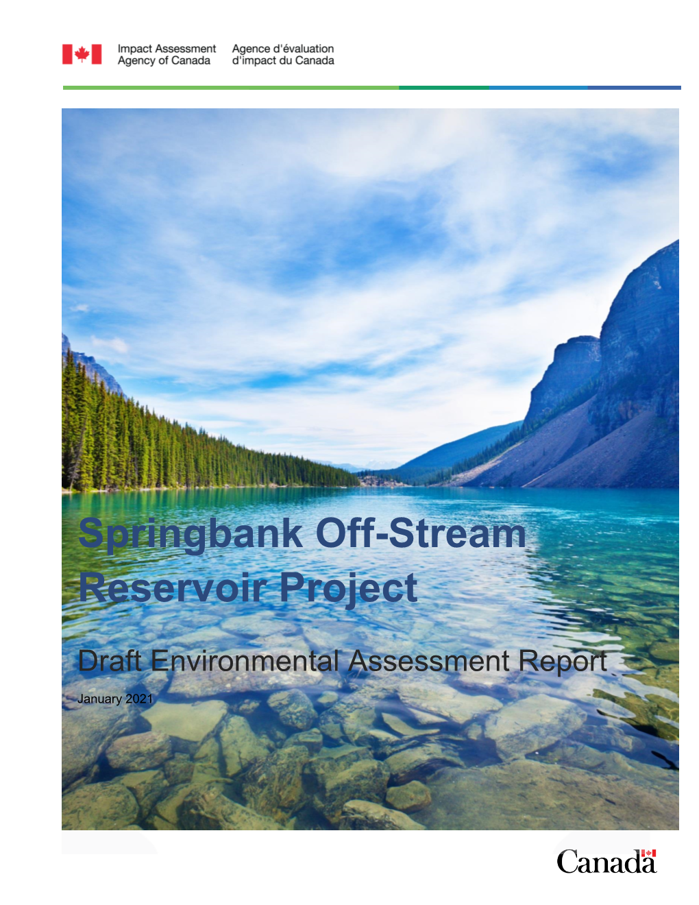 Springbank Off-Stream Reservoir Project