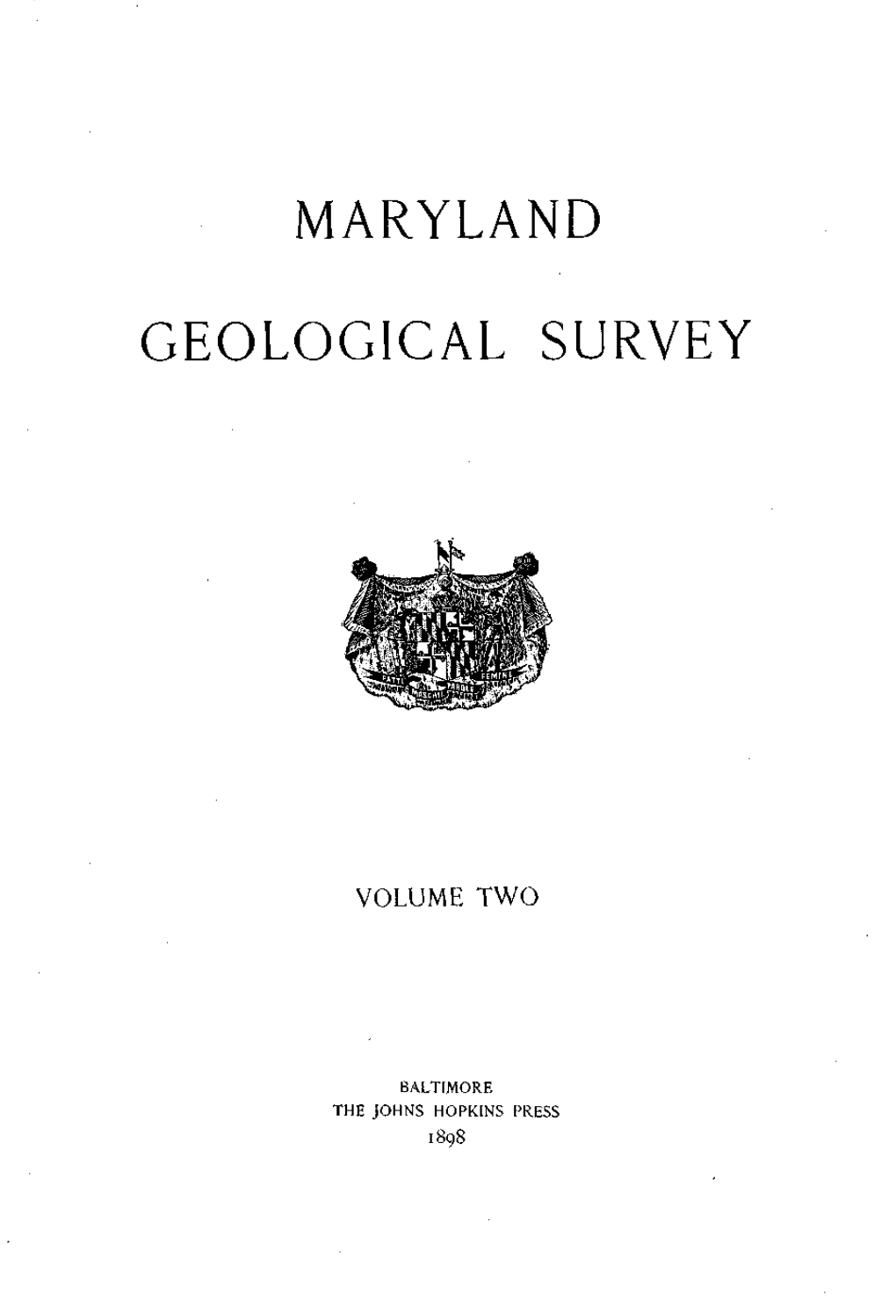 Maryland Geological Survey