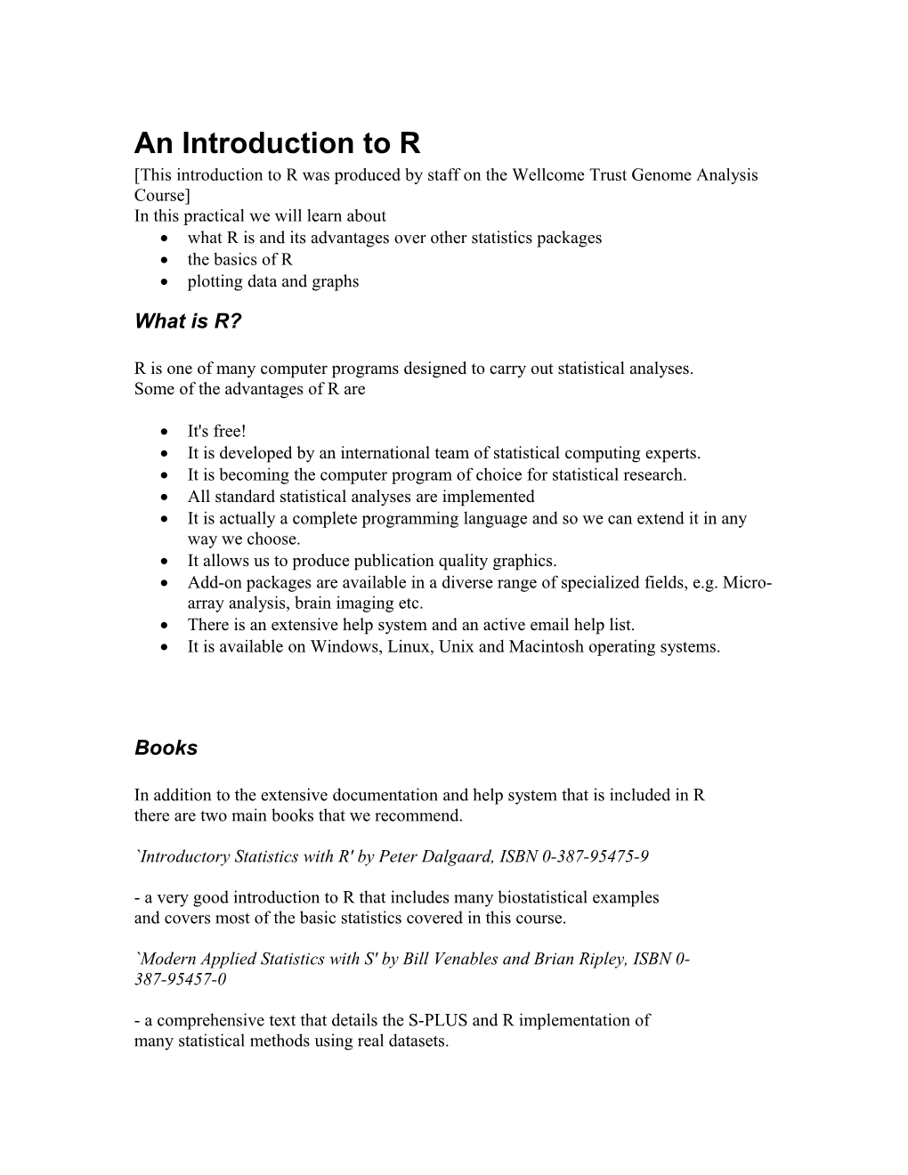 Practical: Hypothesis Testing