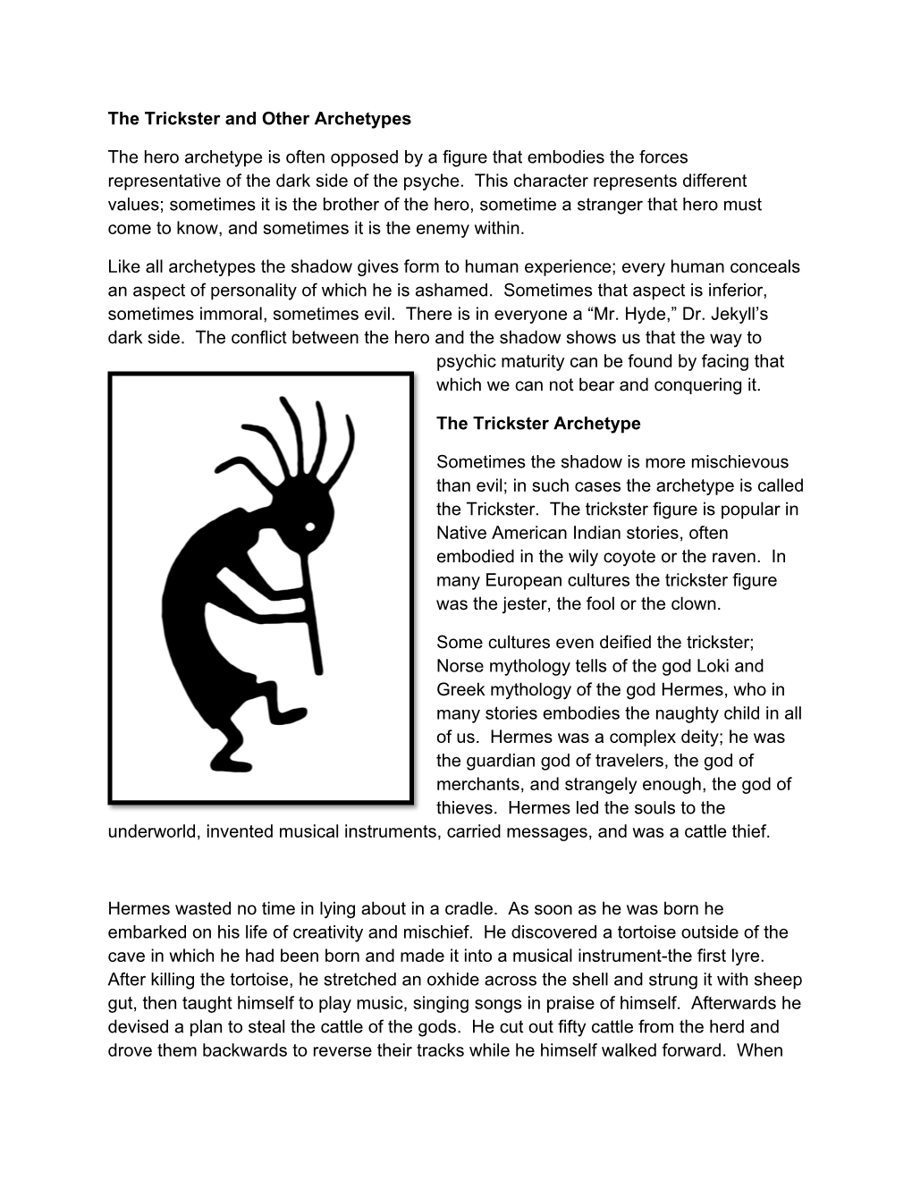 Download the Trickster and Other Archetypes2.Pdf