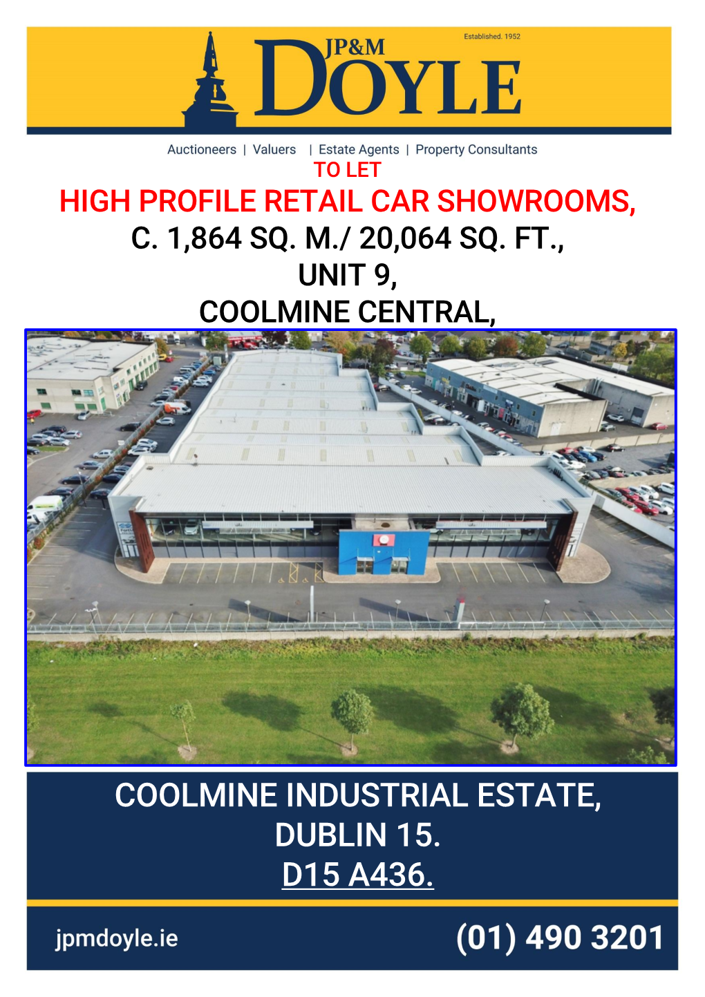 Coolmine Industrial Estate, Dublin 15. D15 A436