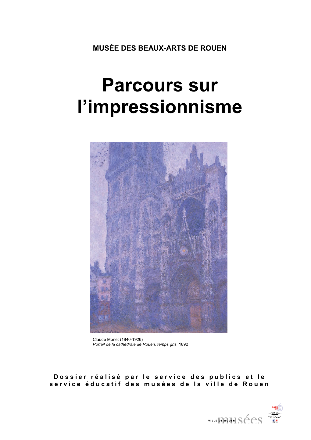 Parcours Sur L'impressionnisme