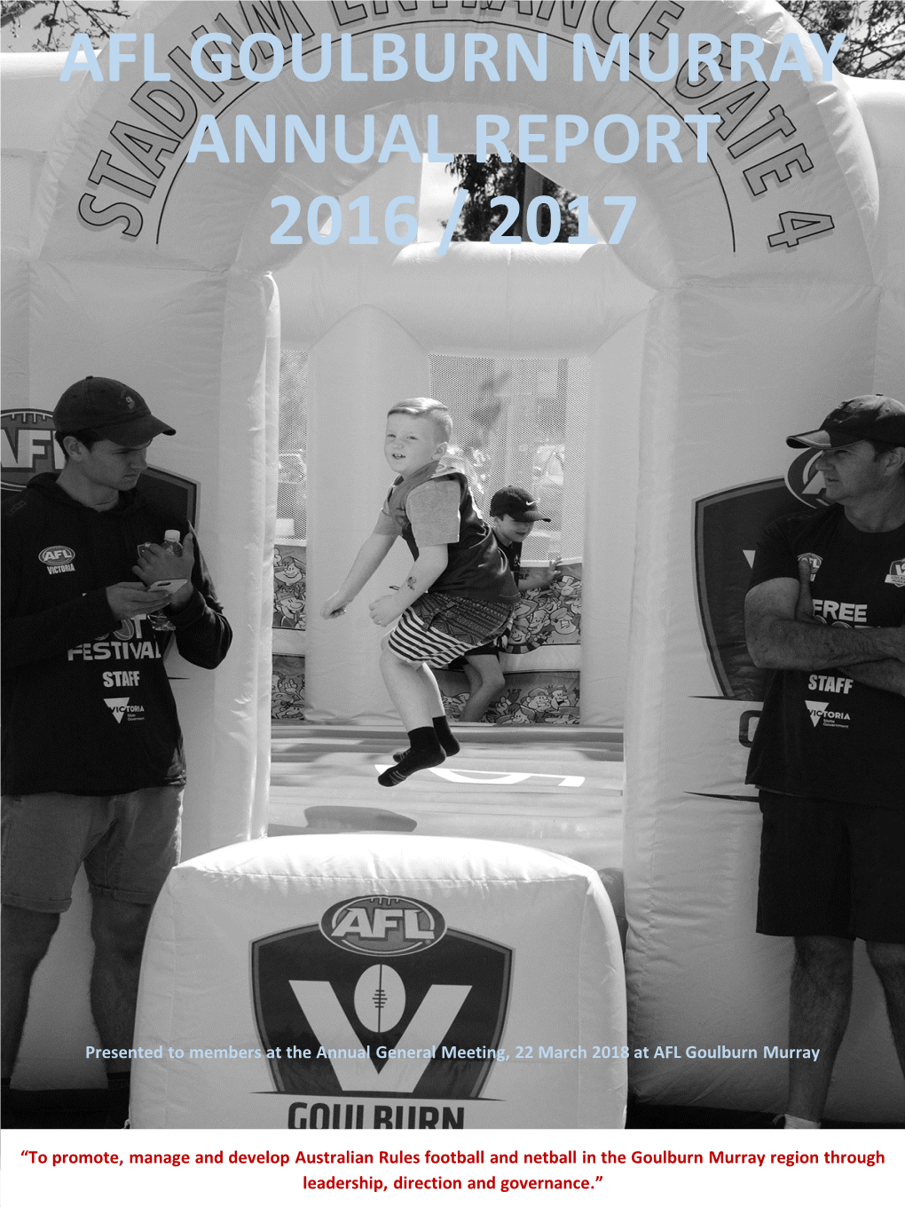 Afl Goulburn Murray Annual Report 2016 / 2017