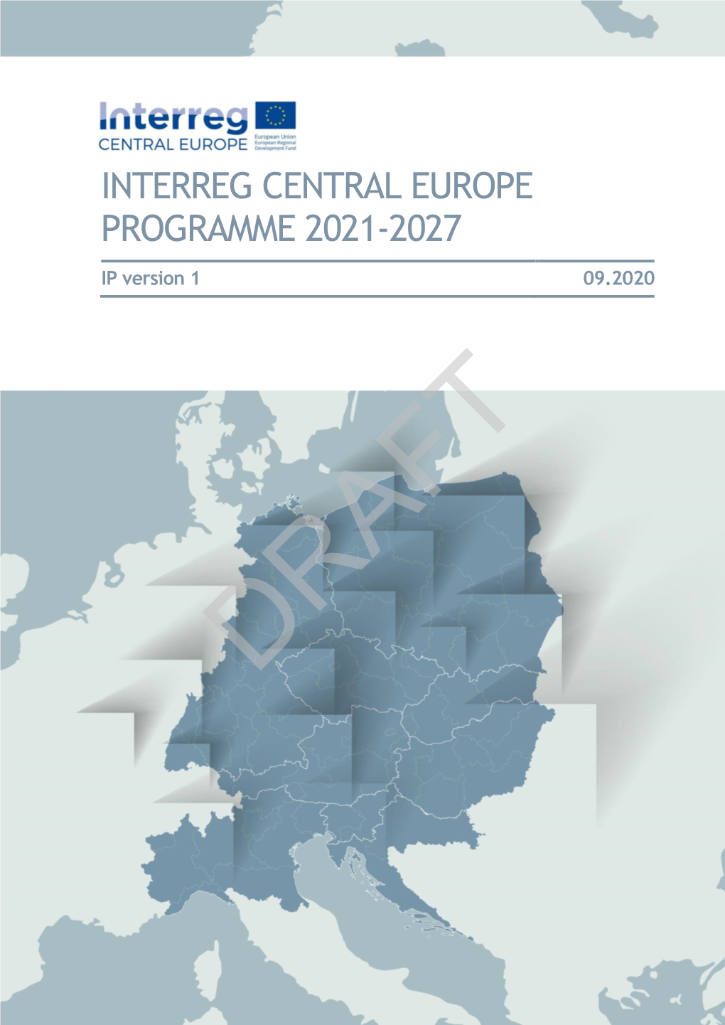 Interreg Central Europe Programme 2021-2027