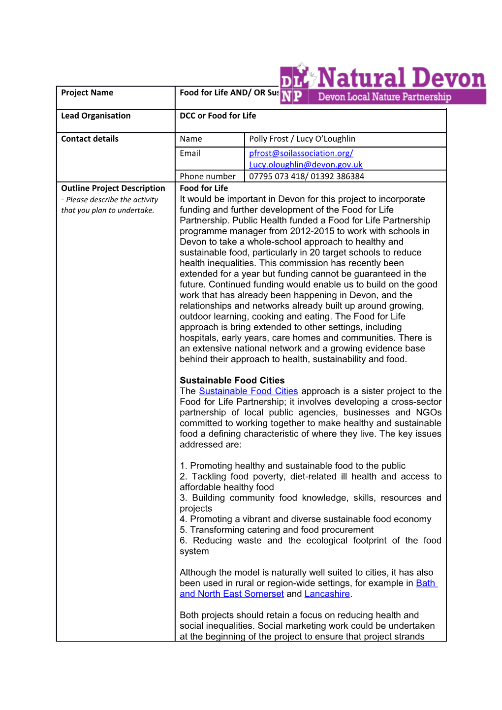 Appendix 1: Heart of the SW LEP Priorities for Growth