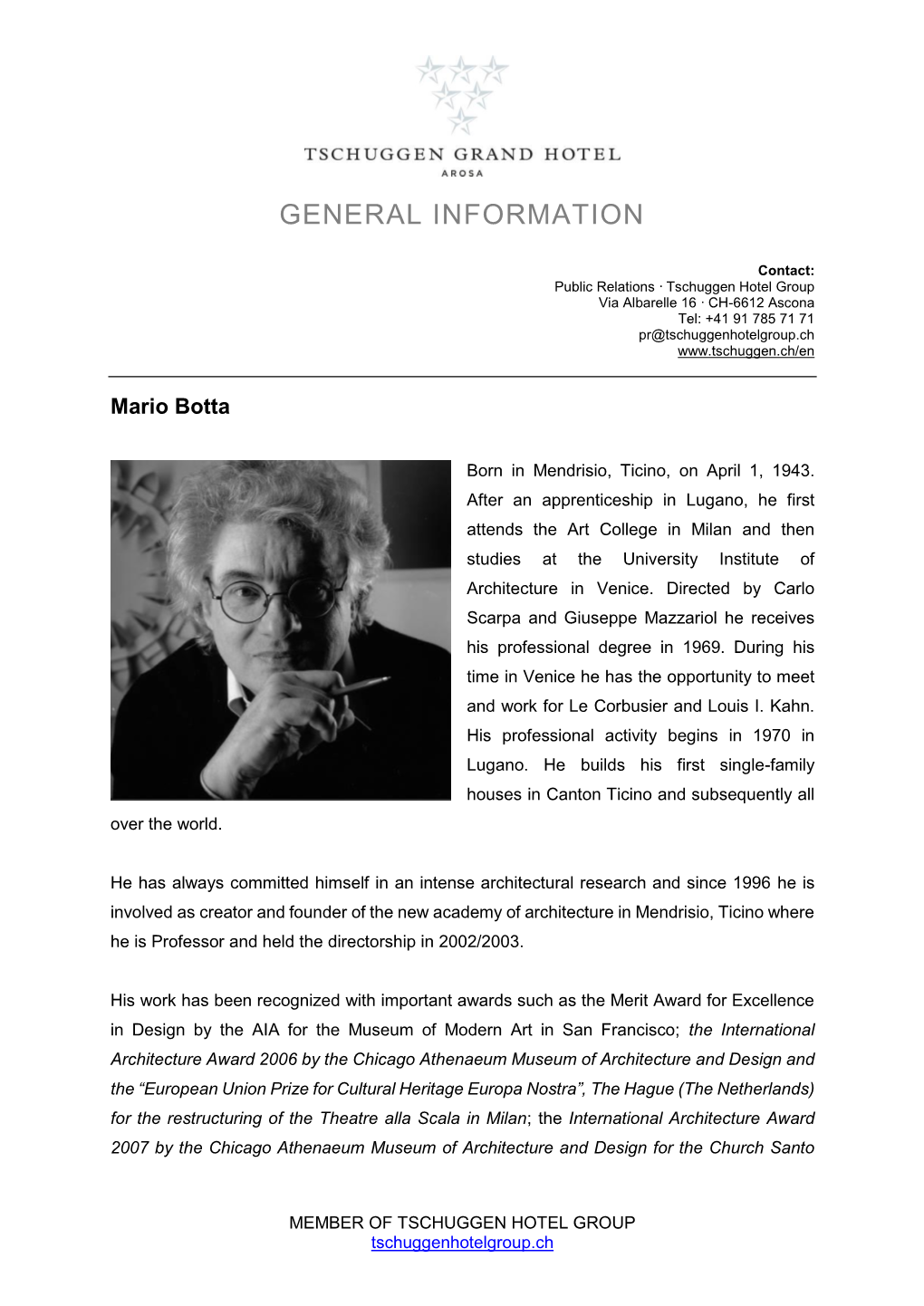 Mario Botta [.Pdf]