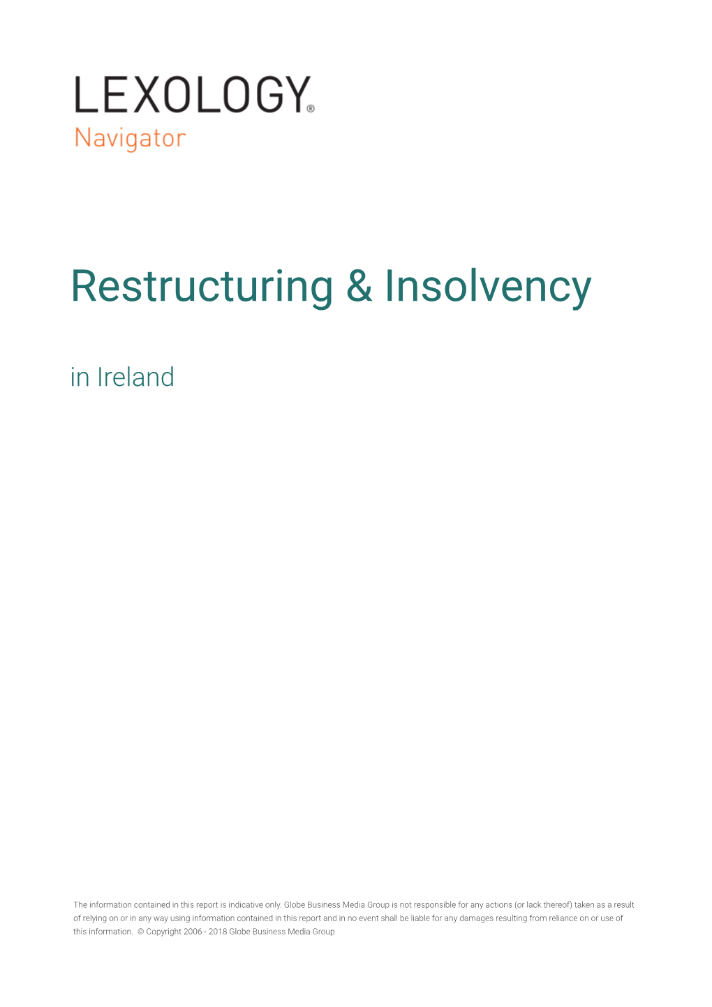 Restructuring & Insolvency