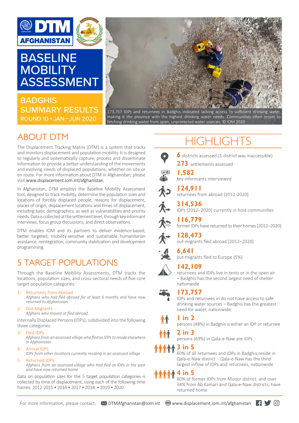 Baseline Mobility Assessment