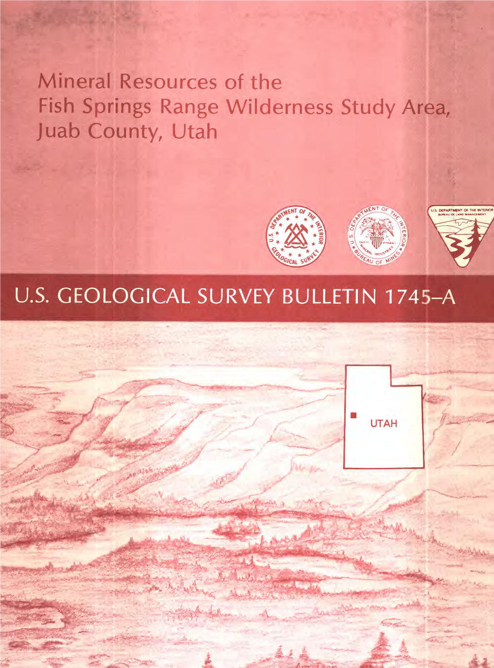 Mineral Resources of the Fish Springs Range Wilderness Study Area, Juab County, Utah