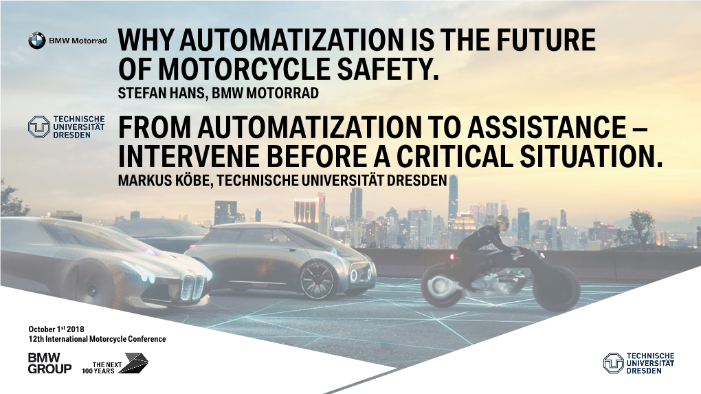 Why Automatization Is the Future of Motorcycle Safety
