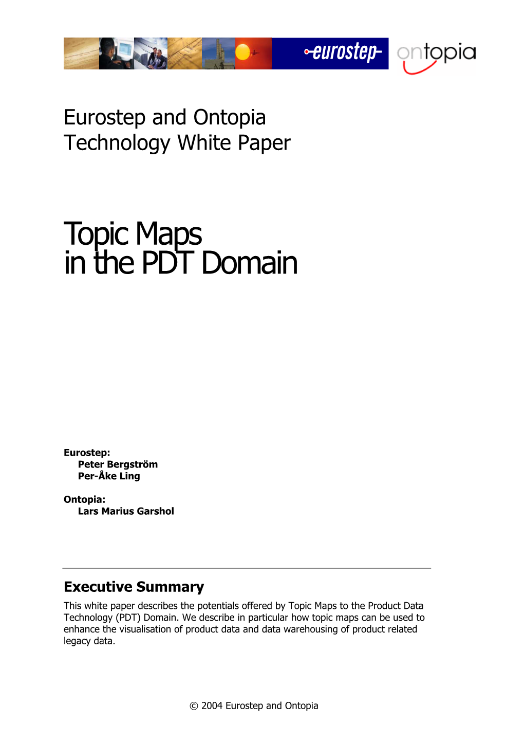 Topic Maps in the PDT Domain
