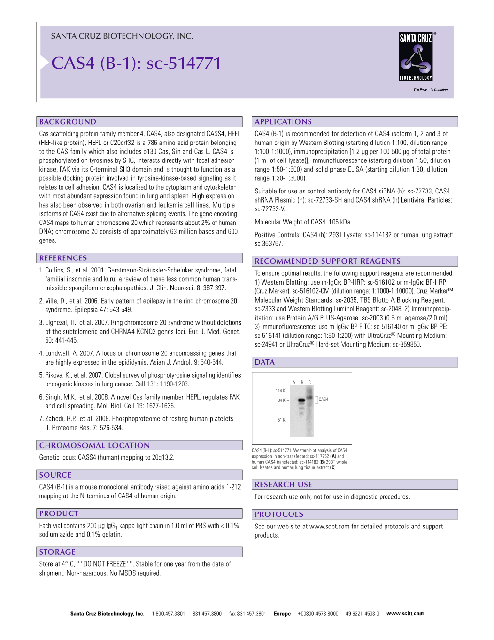 Datasheet Blank Template