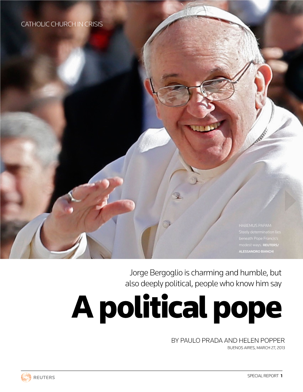 A Political Pope