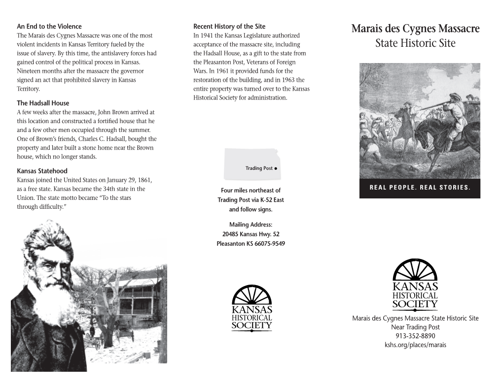 Marais Des Cygnes Massacre State Historic Site