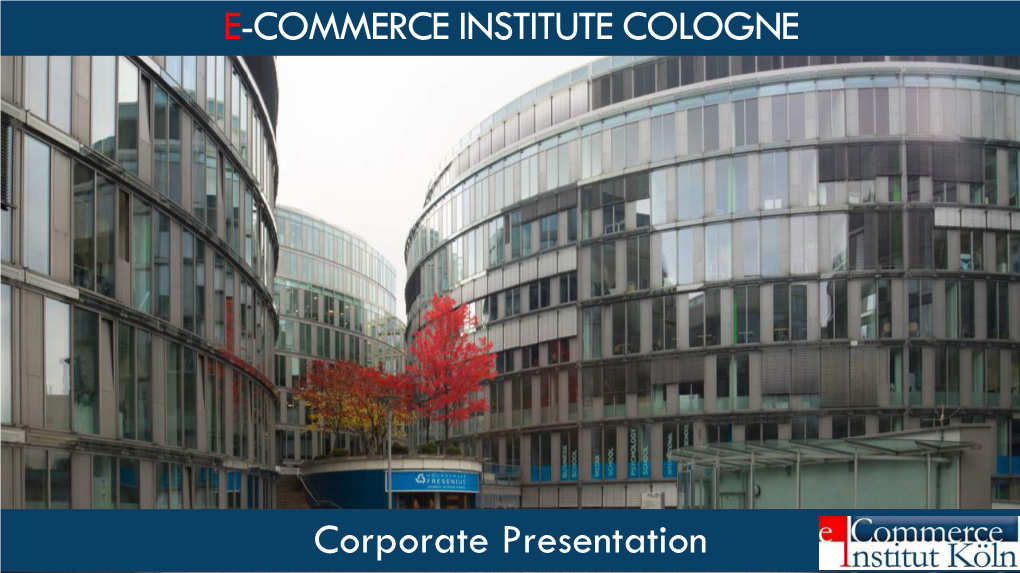 ECI Corporate Presentation
