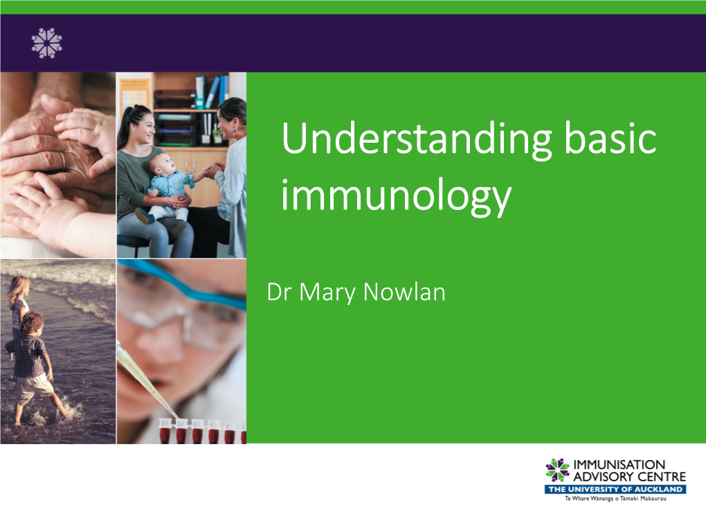 Understanding Basic Immunology