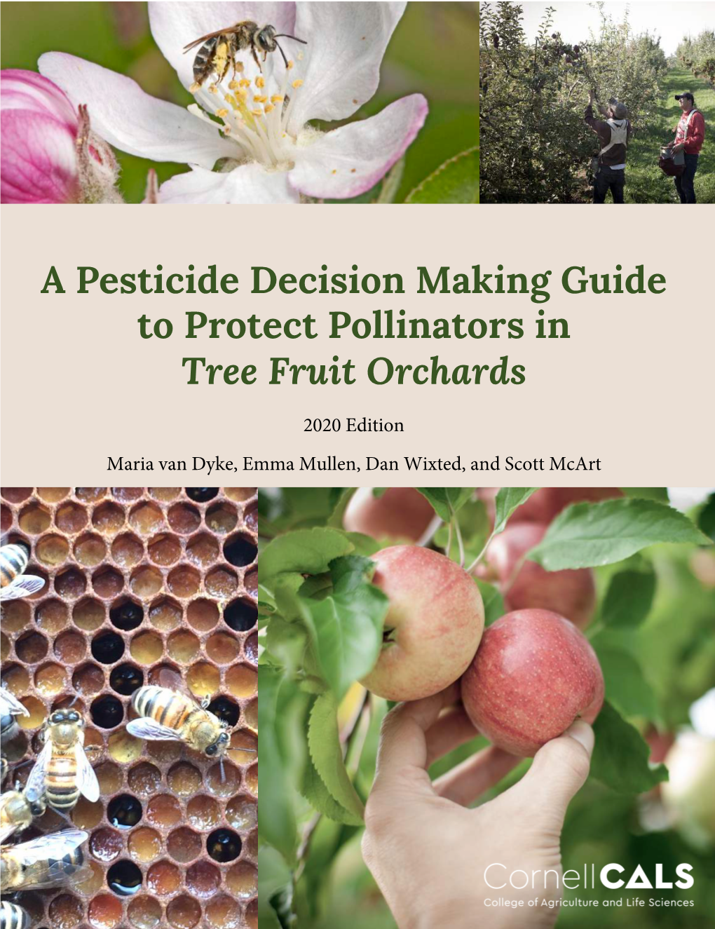 A Pesticide Decision Making Guide to Protect Pollinators in Tree Fruit Orchards